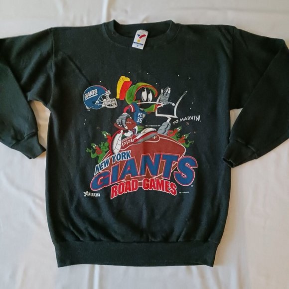 Artex Other - 1993 Vintage New York Giants NY Looney Tunes Sweatshirt Marvin Martian NFL Large